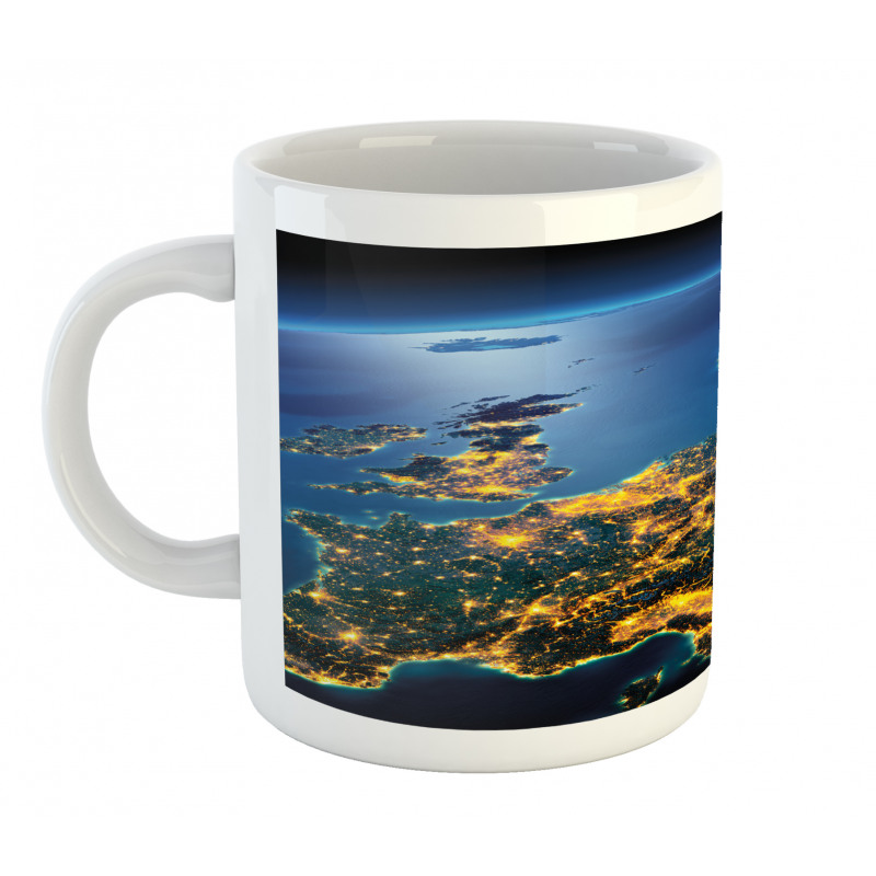 Continent Central Europe Mug