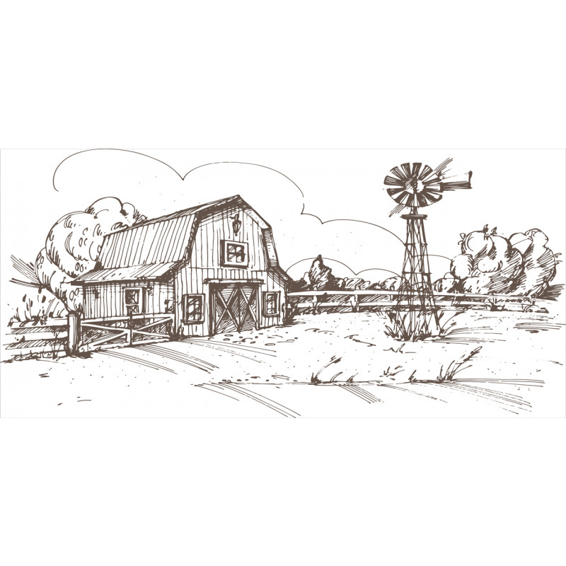 Rustic Farmhouse Barn Mug