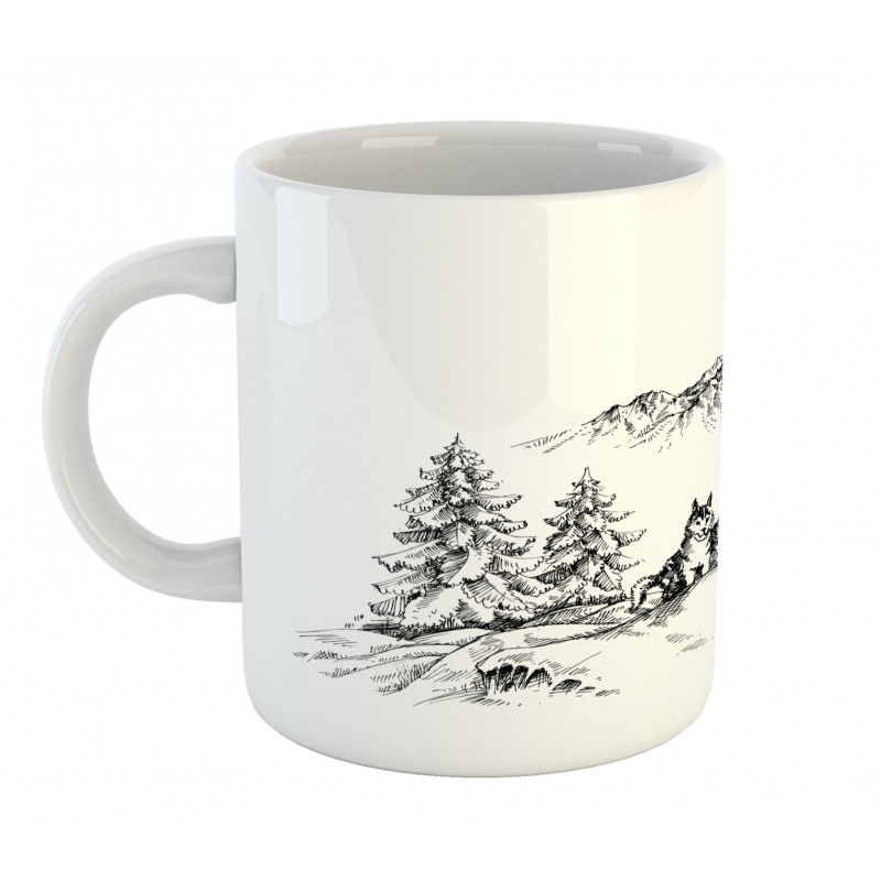 Winter Woods Mug