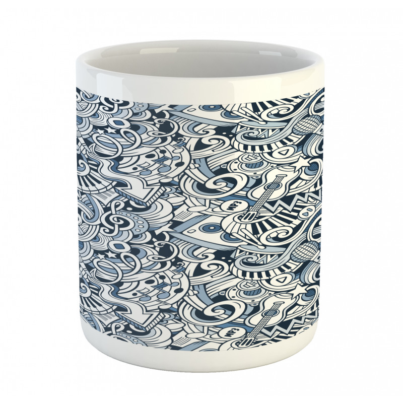 Music Doodle Art Mug