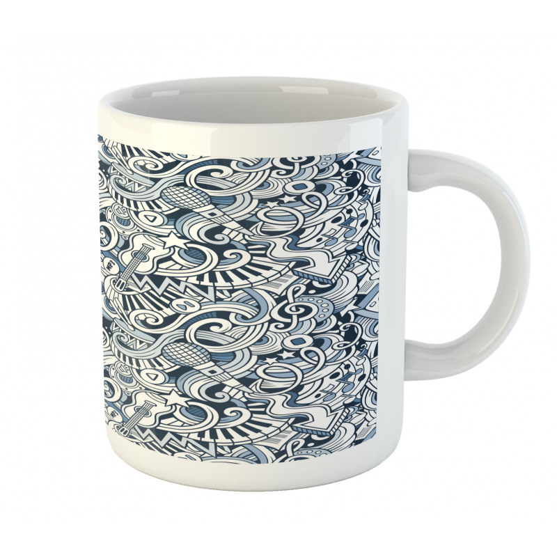 Music Doodle Art Mug