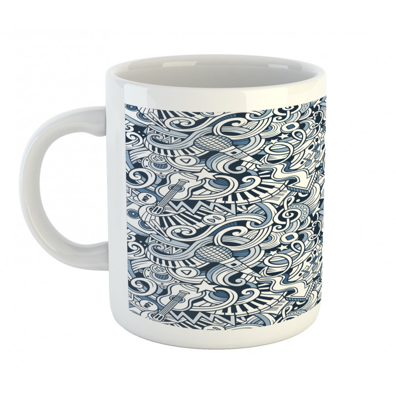 Music Doodle Art Mug