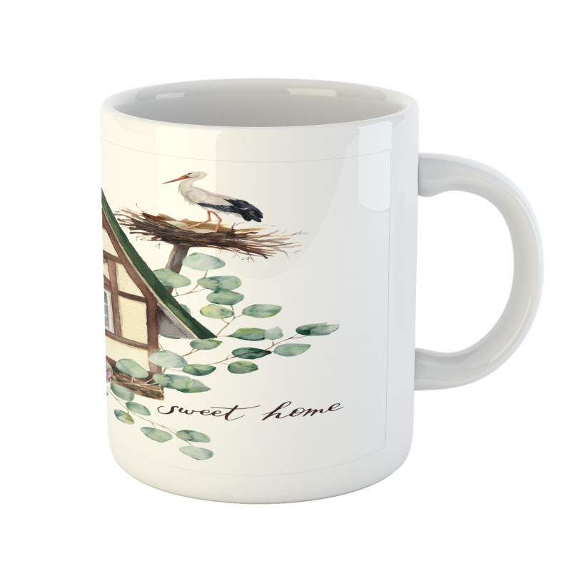 Watercolor Home Mug