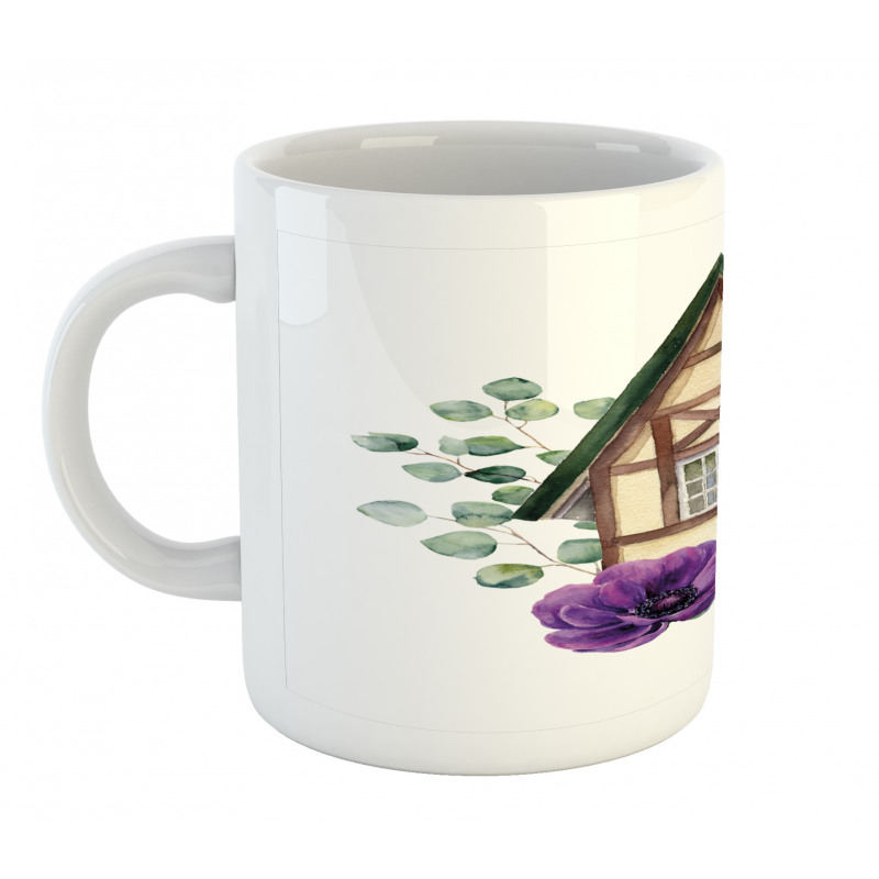 Watercolor Home Mug