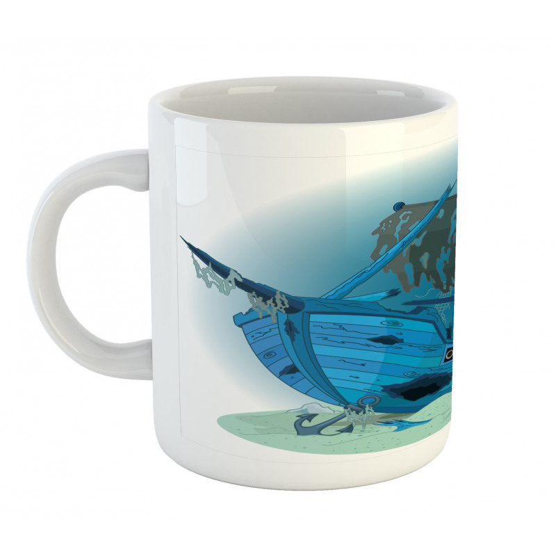 Underwater Antique Mug