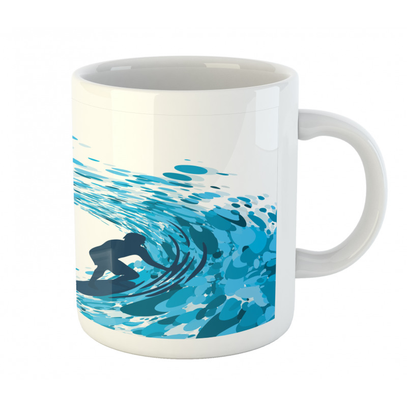 Huge Wave Athlete Mug