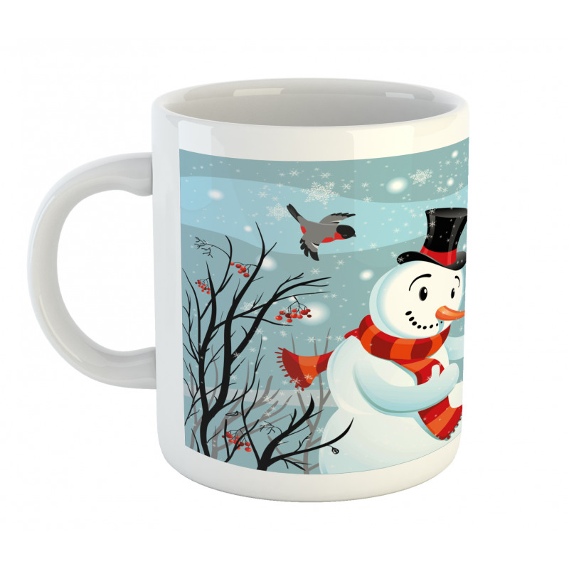 Snowy Winter Tree Mug