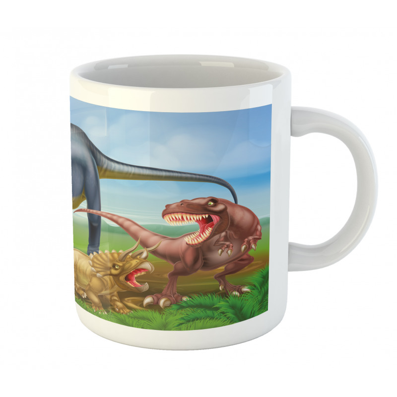 Various Animals Jungle Mug