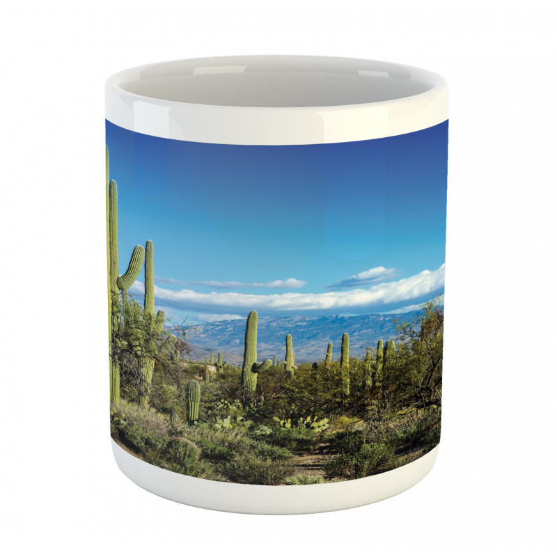Tucson Countryside Cacti Mug