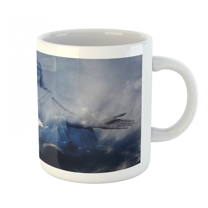 Open Arms Among in Storm Mug