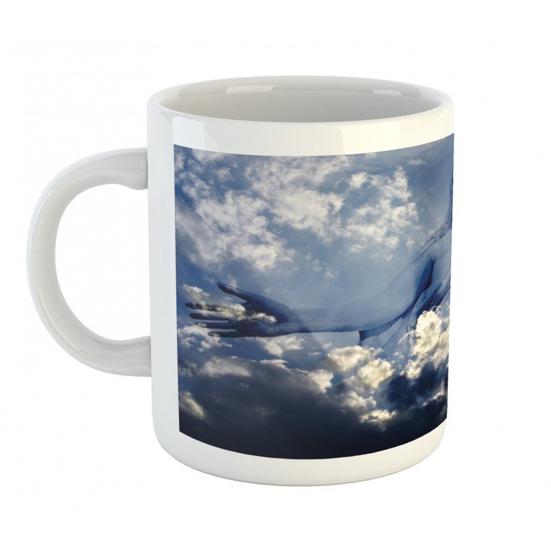 Open Arms Among in Storm Mug