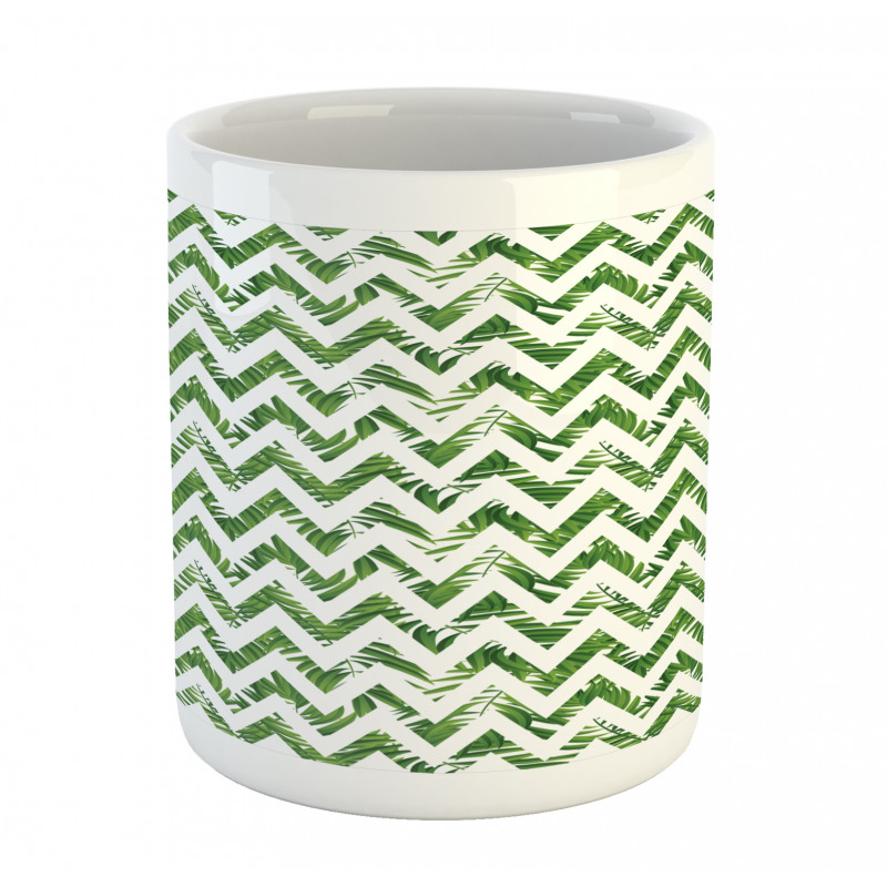 Chevron Motif Mug