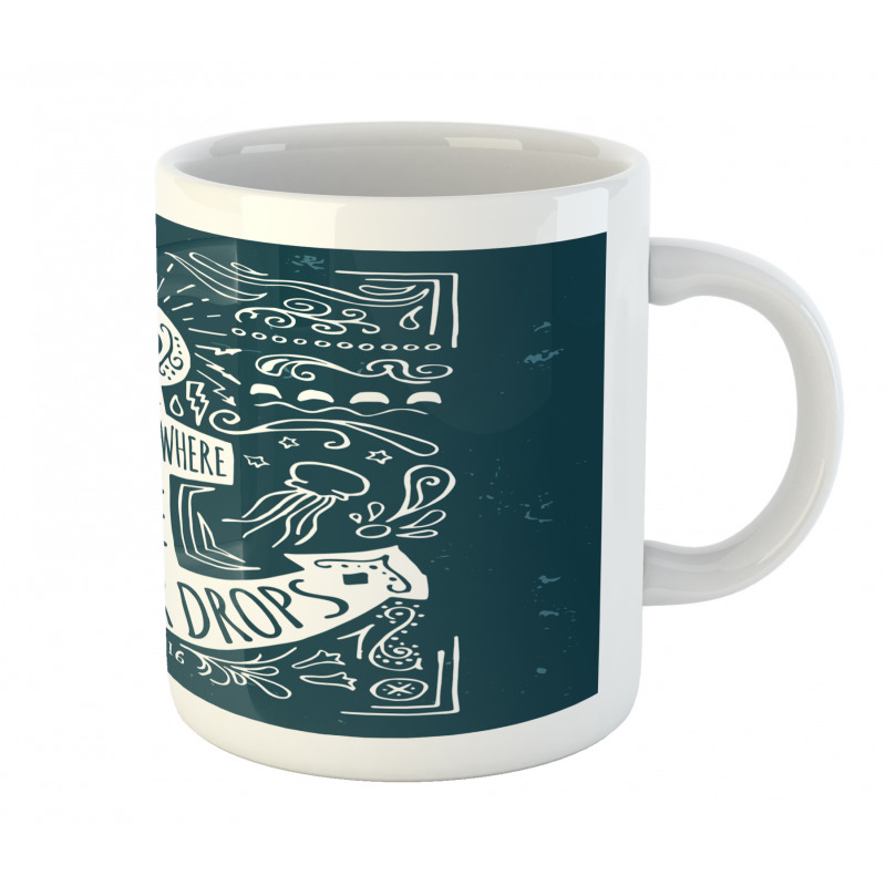 Hand Drawn Hipster Mug