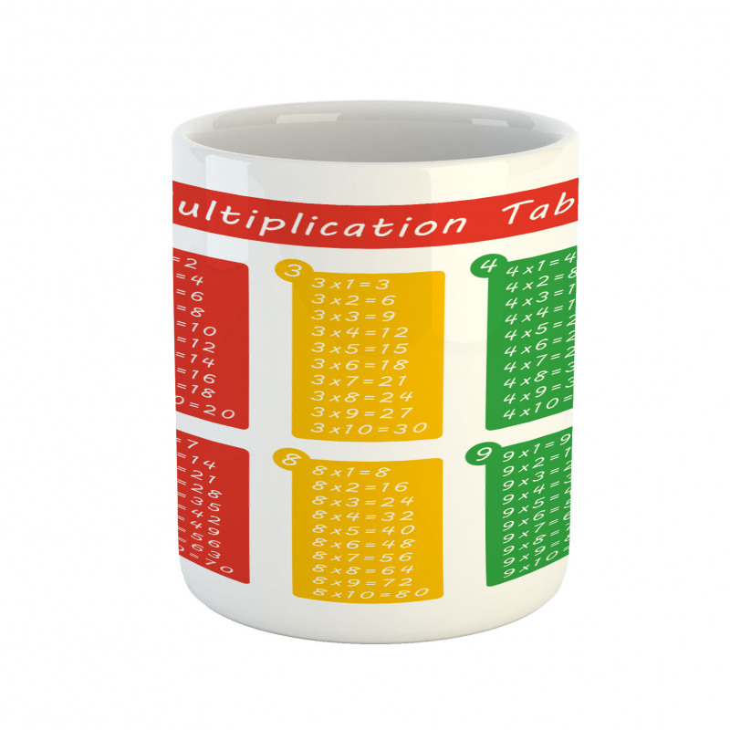 Colorful Classroom Mug