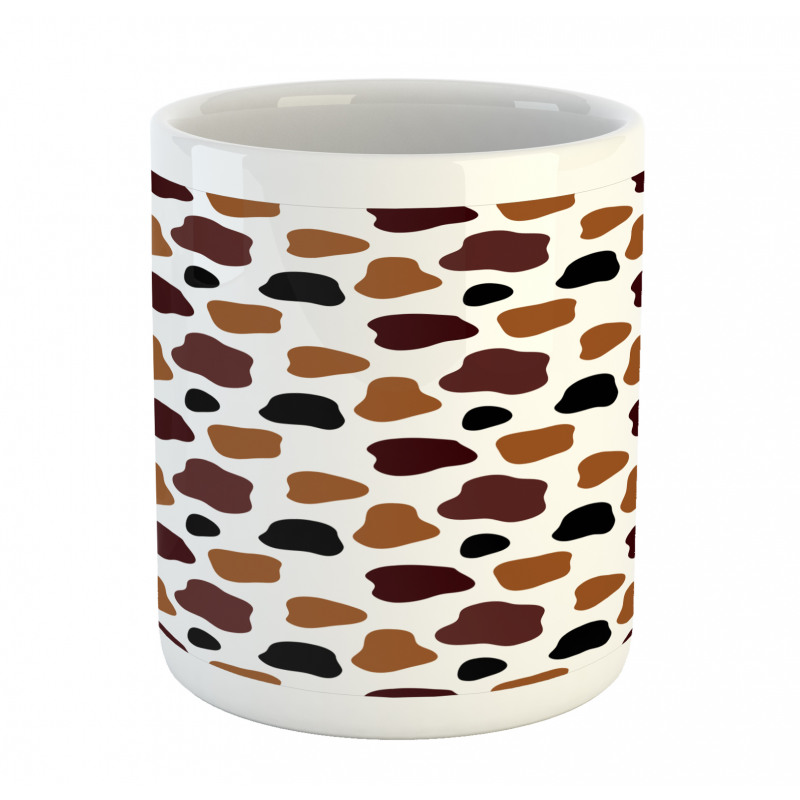 Abstract Cow Hide Mug