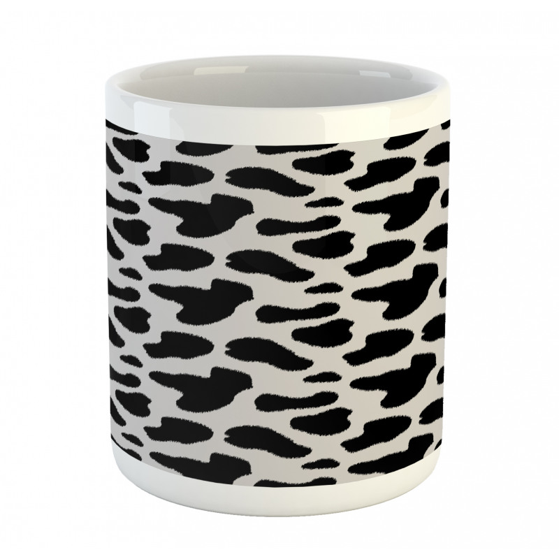 Cow Hide Black Spots Mug