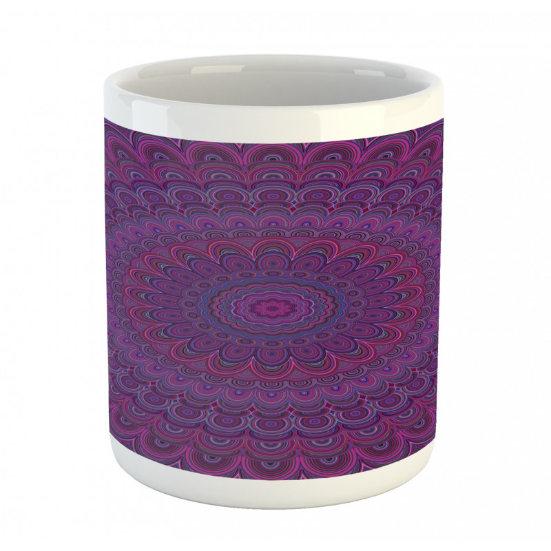 Vintage Purple Mandala Mug
