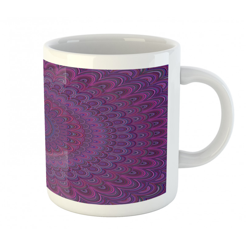 Vintage Purple Mandala Mug