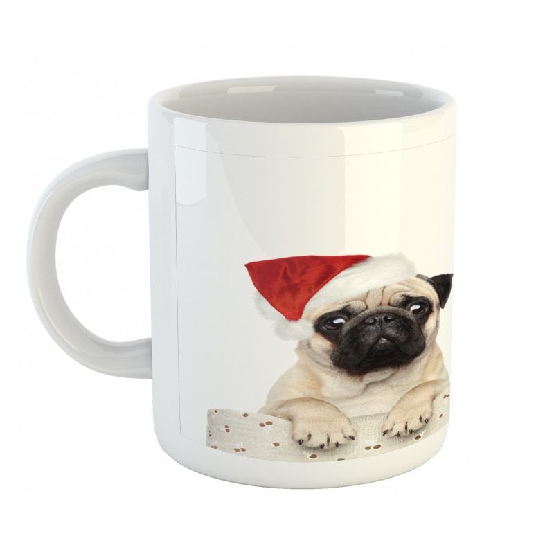 Christmas Themed Dog Photo Mug