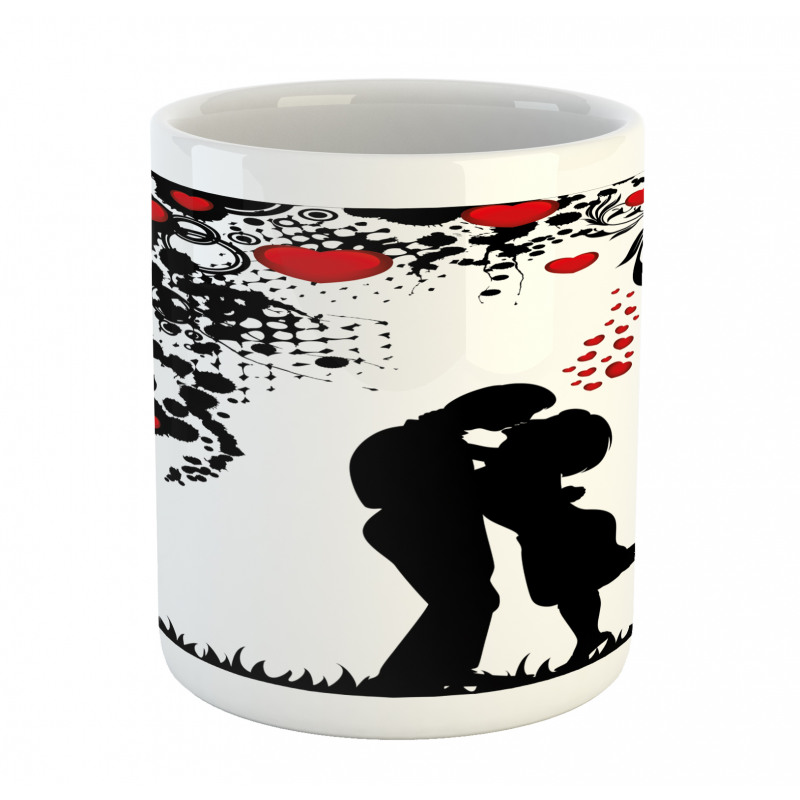 Lovers near Abstract Tree Mug