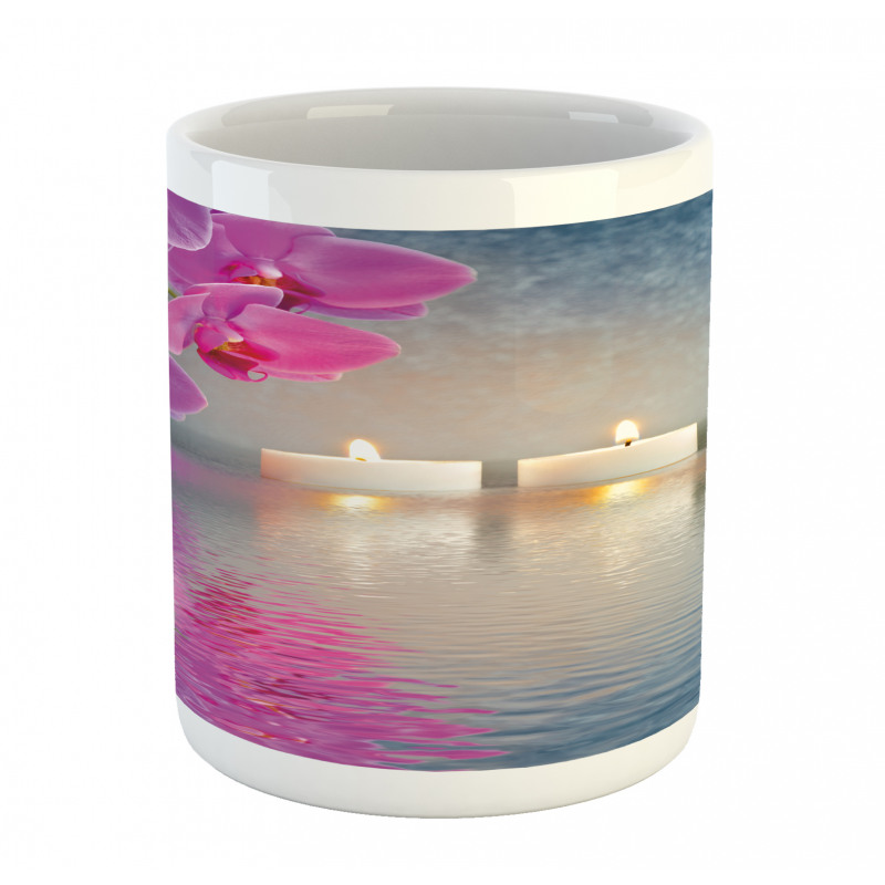 Japanese Candle Sakura Mug