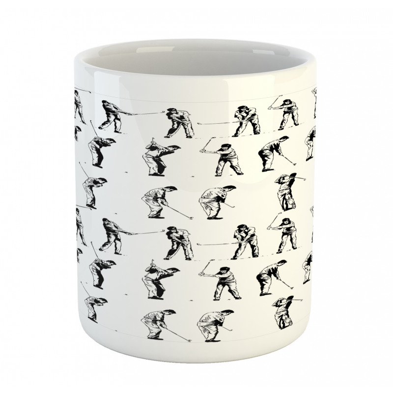 Golf Swing Hobby Play Mug