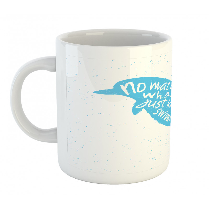 Hand Drawn Sea Mammal Mug