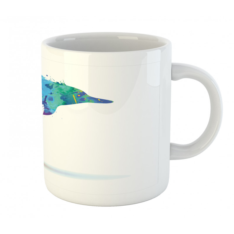 Vibrant Ocean Mammal Mug