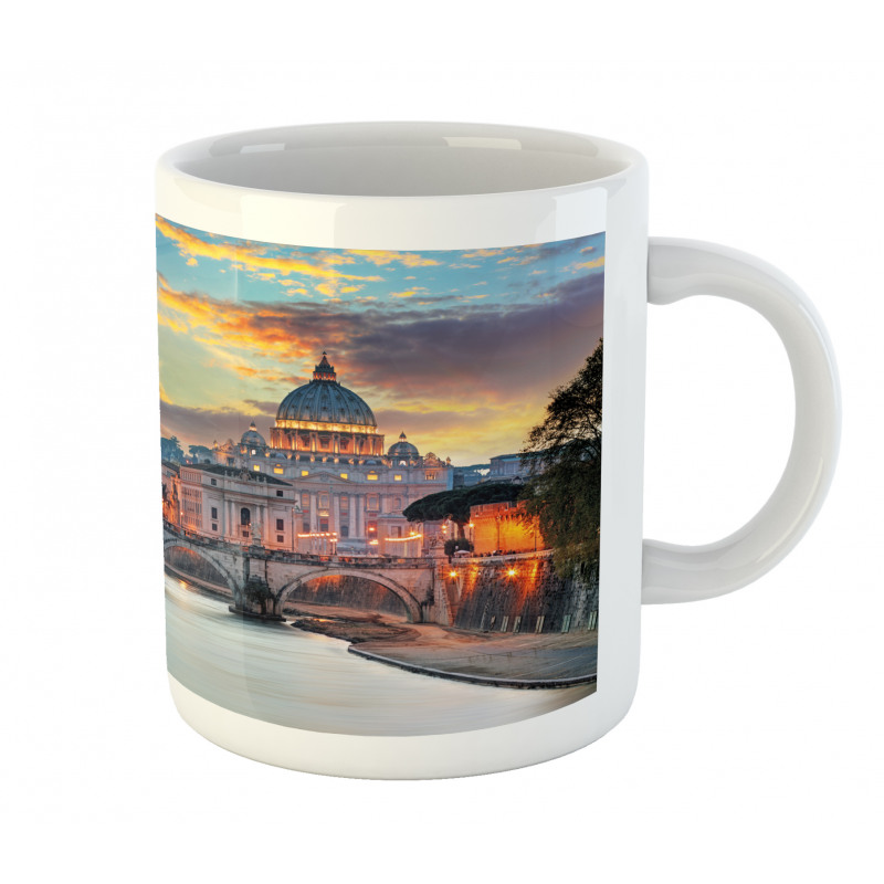 View of Vatican Rome Mug