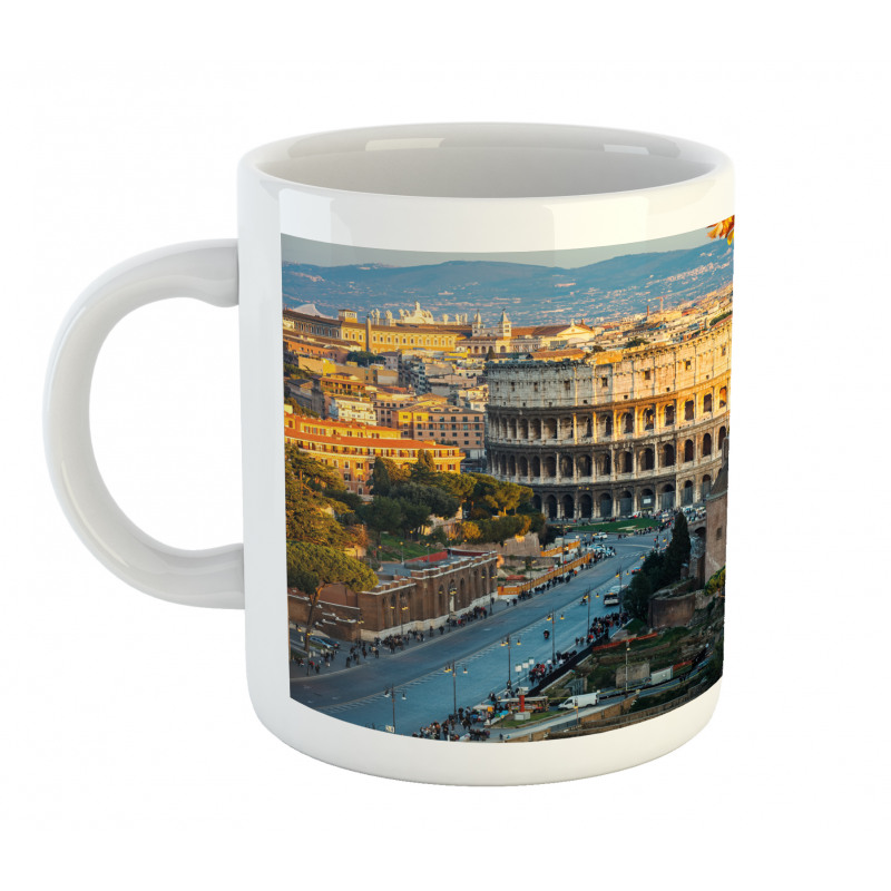 Colosseum View in Rome Mug