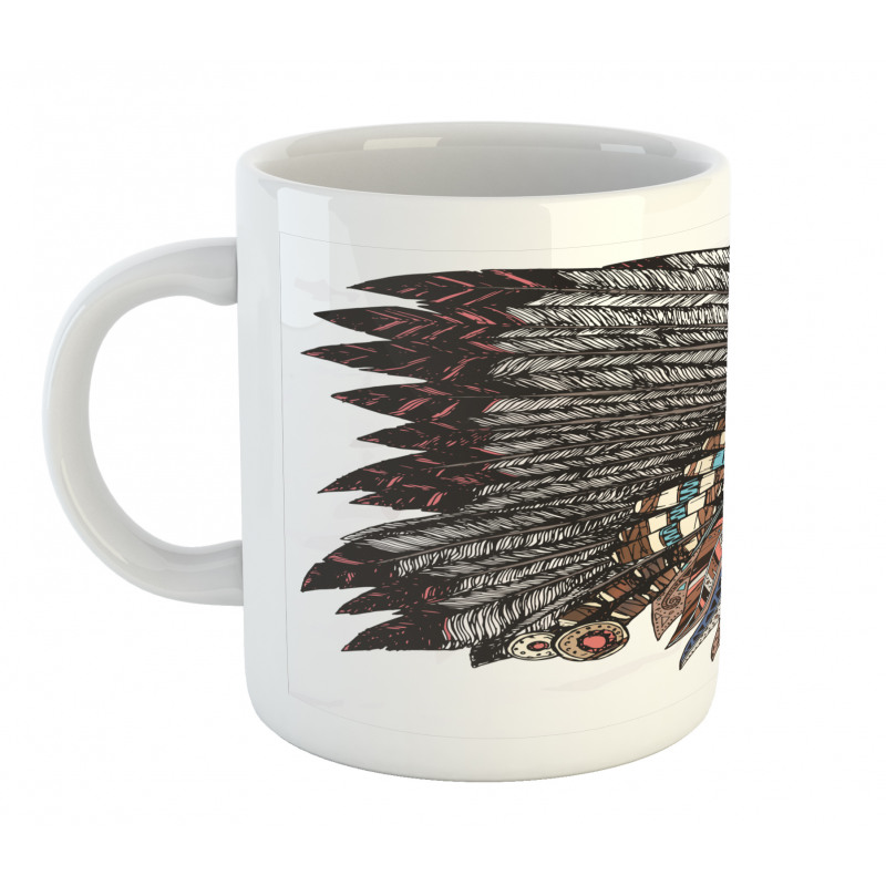 Tribal Feathered Hippie Mug