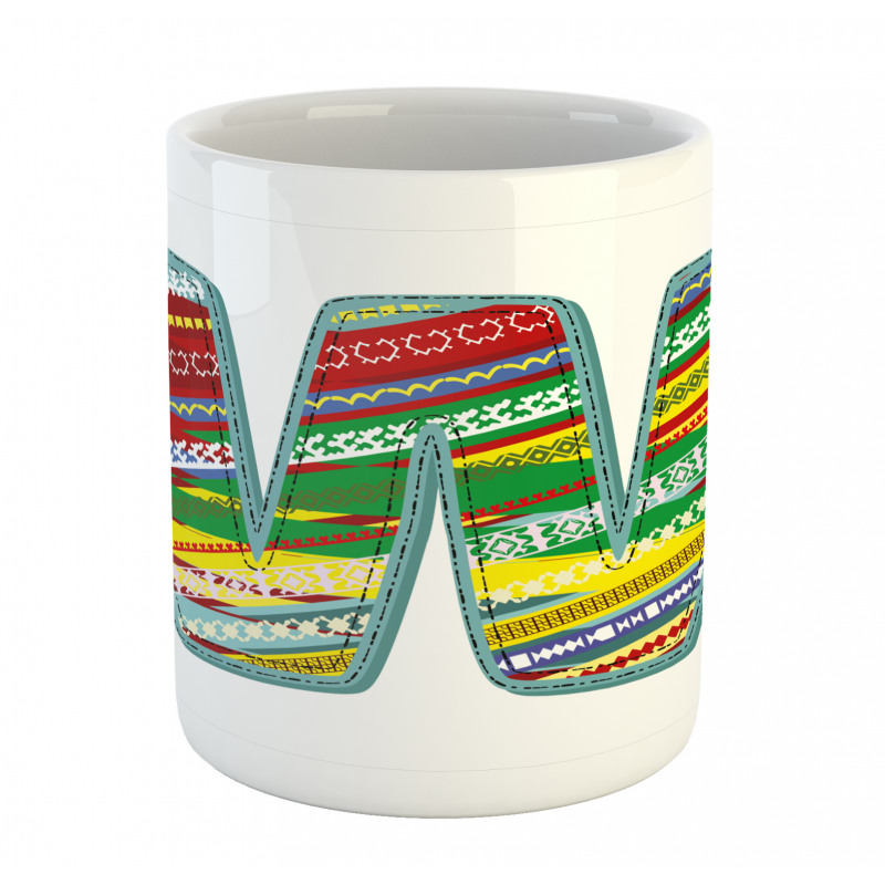 W Boho Eastern African Mug