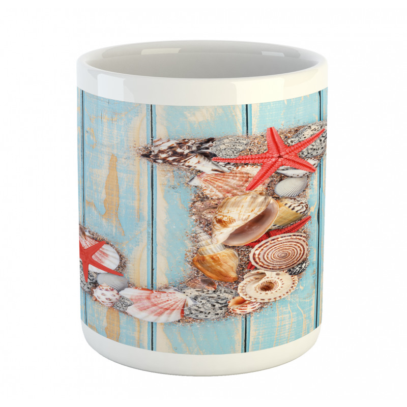 Tropic Rustic Summer J Mug