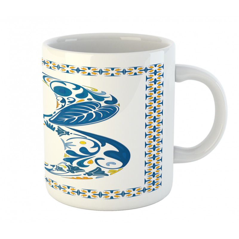 Floral Artwork Design Mug