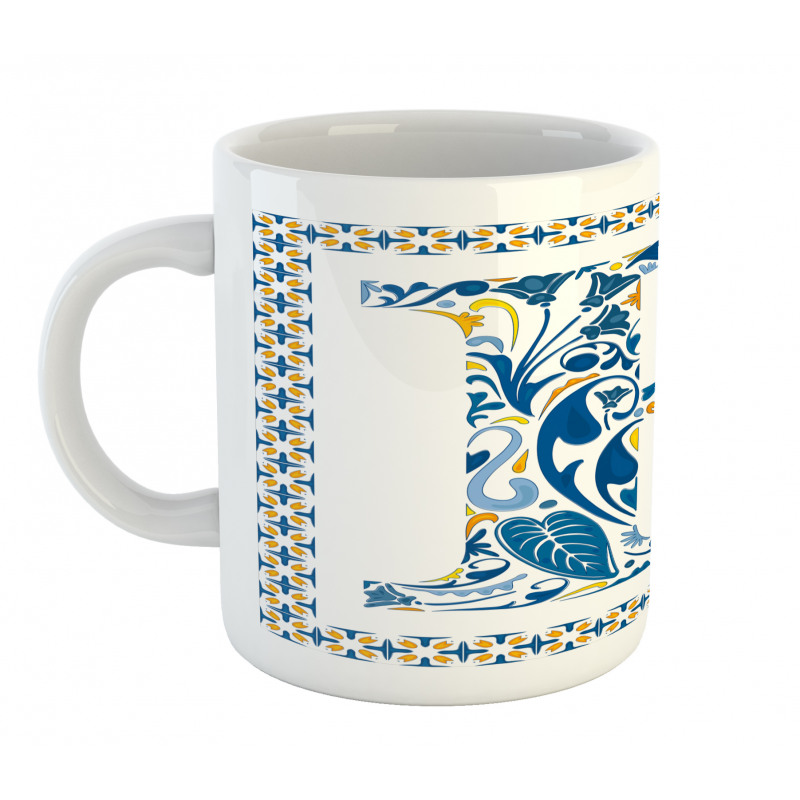 Floral Artwork Design Mug