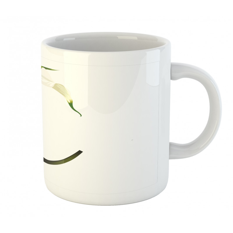 Calla Lilly Flower Mug