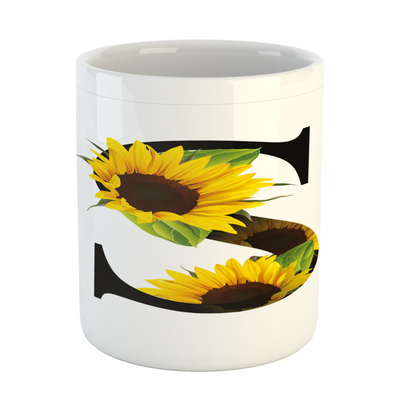 Sunflower Art Design Mug