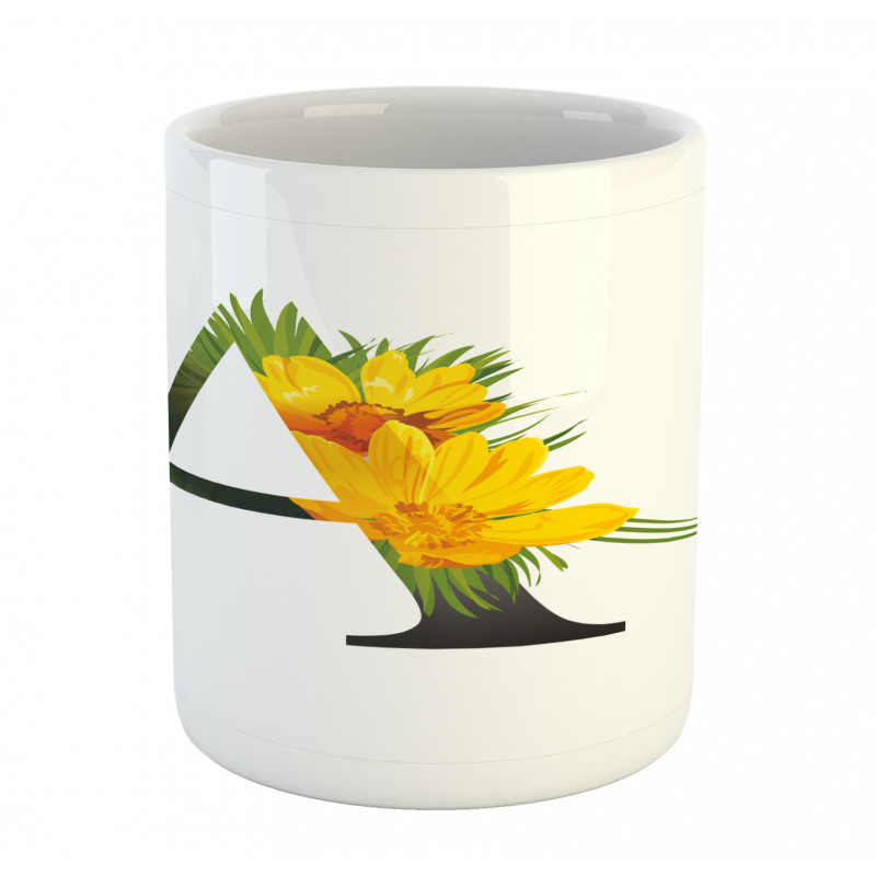 Floweringlphabet Mug