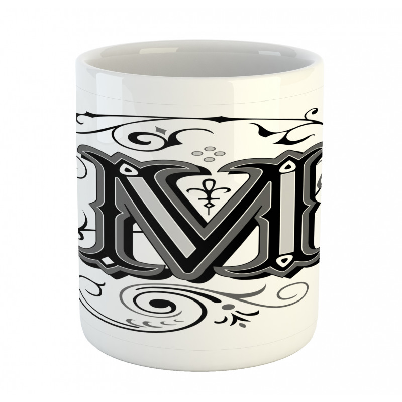 Eastern Abstract M Mug