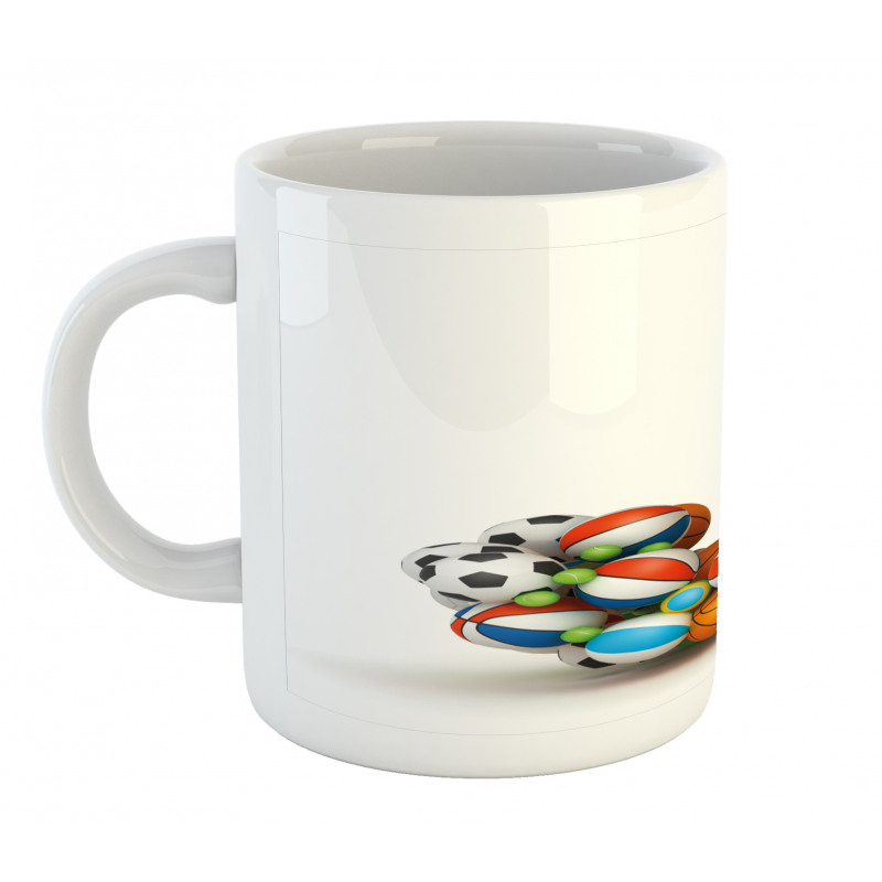 Sporting Theme J Mug