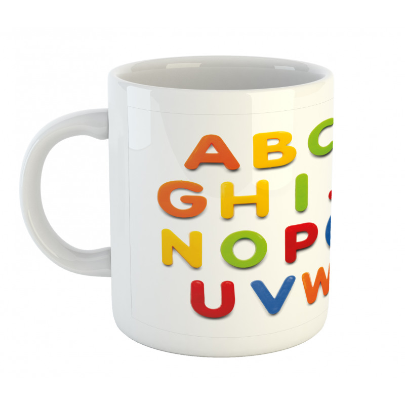 Multicolor Education Mug