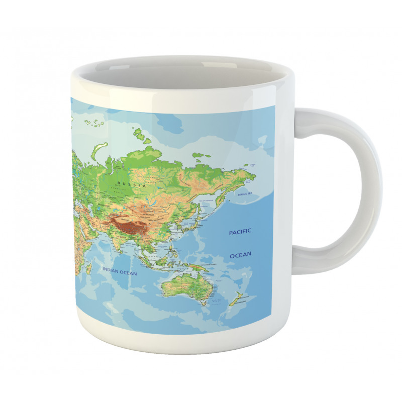 Topographic Education Mug