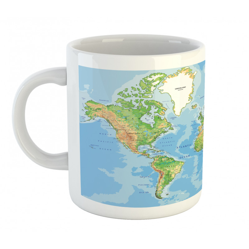 Topographic Education Mug