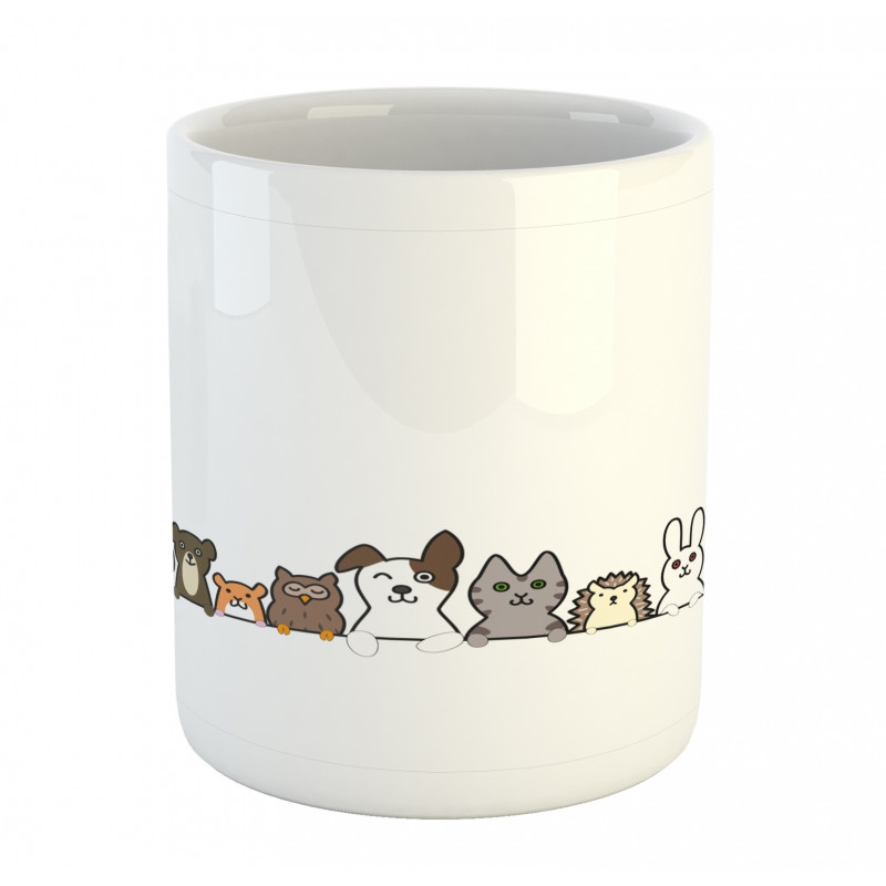 Domestic Pets Funny Mug