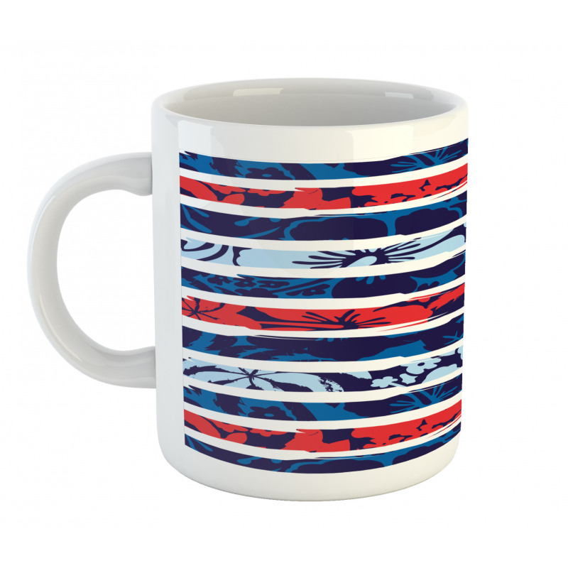 Tropical Hibiscus Beach Mug