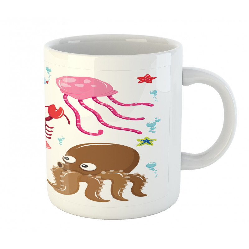 Underwater Wildlife Fun Mug