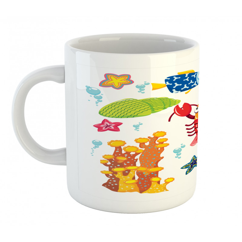 Underwater Wildlife Fun Mug