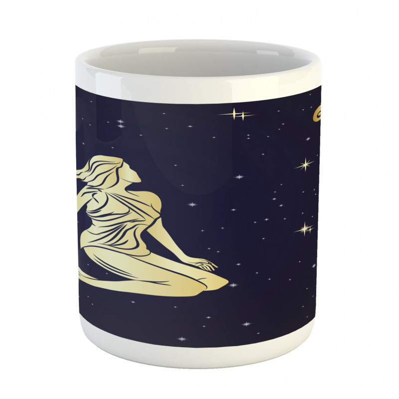 Woman in Short Dress Mug