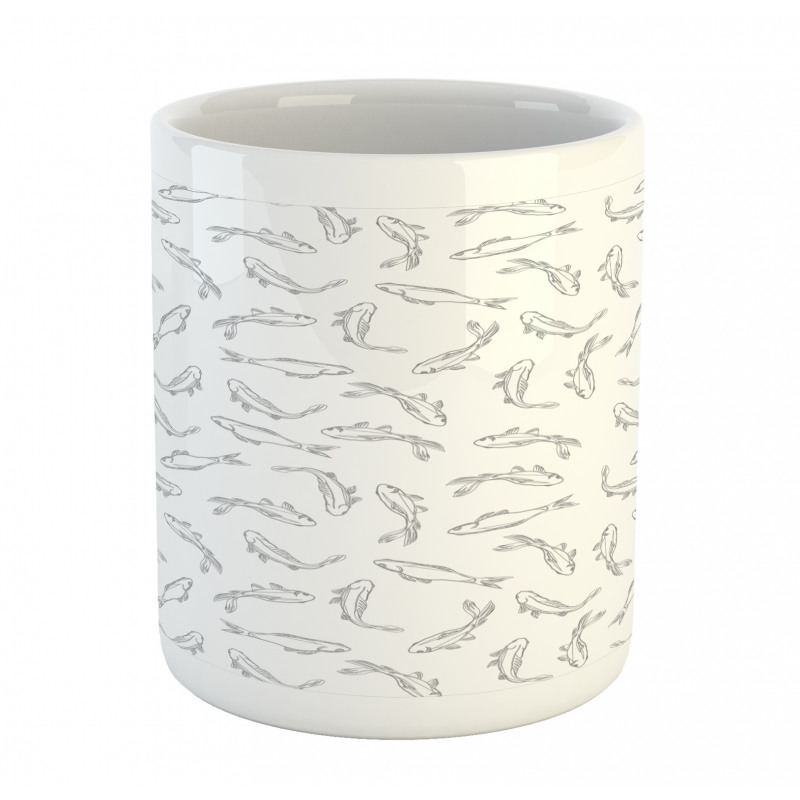 Marine Theme Fishes Mug