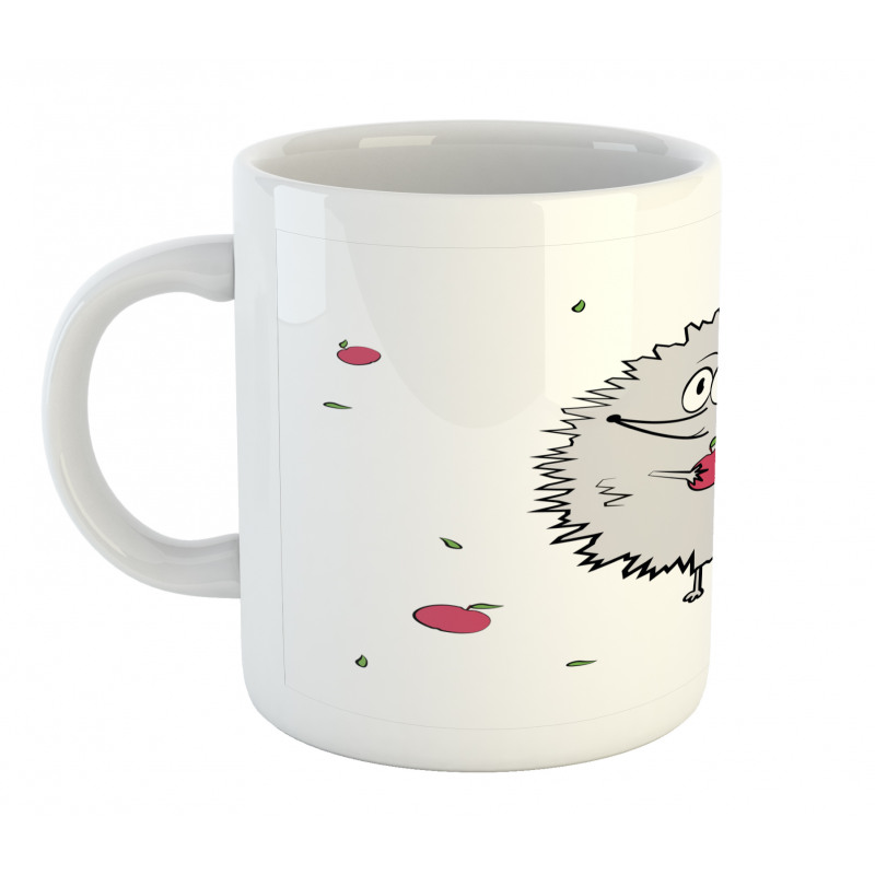 Happy Mammal Apples Mug